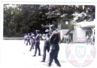 príslušníci OS ZNB v Lučenci na strelnici v Lučenci /ostrá streľba/ o „Pohár SNP“ v roku 1981